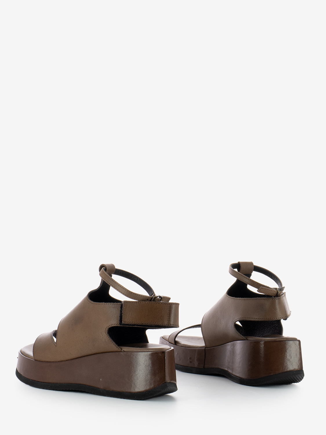 Kinai choco wedge sandals