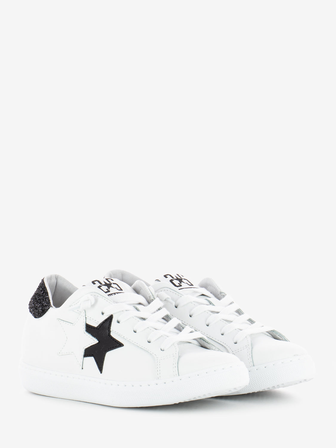 2Star Sneaker glitter white STIMM