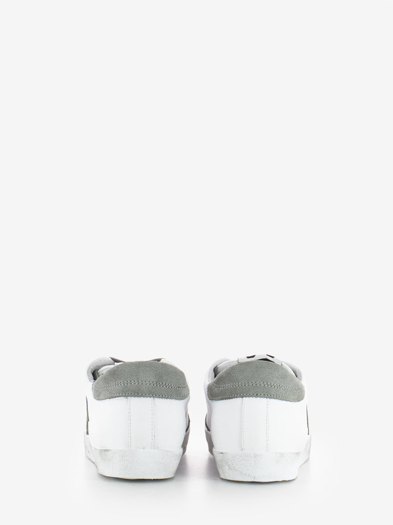 2STAR - Sneakers in pelle bianco / grigio