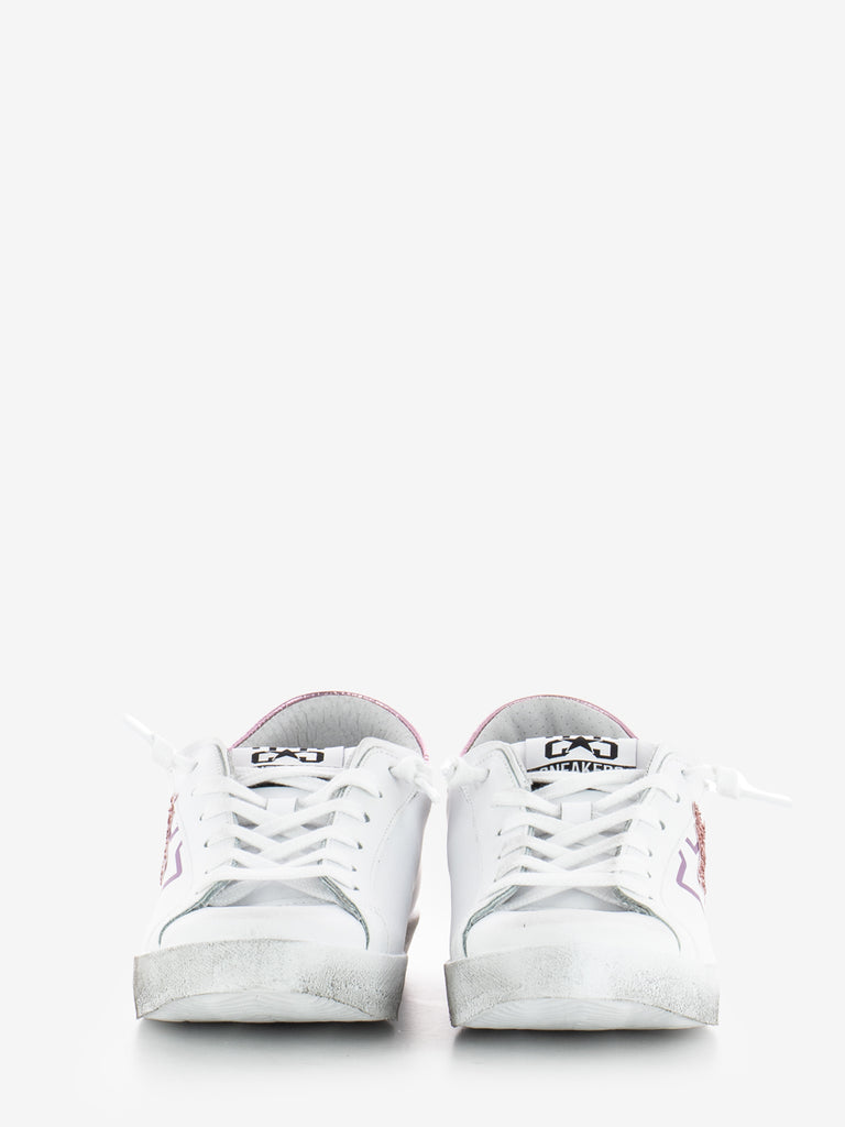 2STAR - Sneakers pelle bianco / rosa