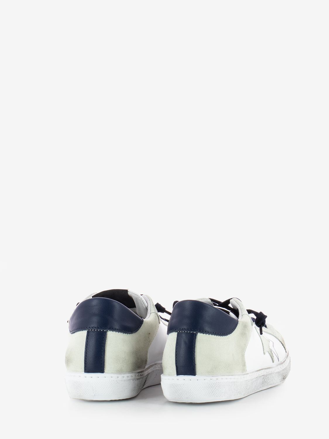 Very Star white / light gray / blue sneakers