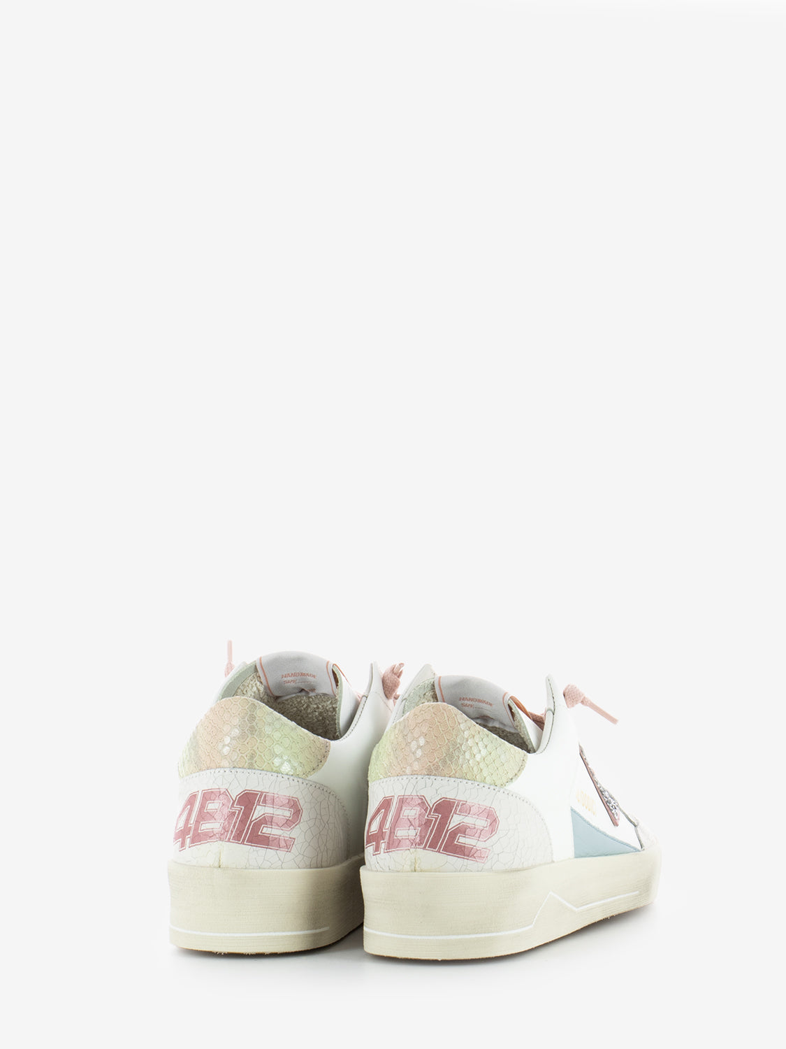 Sneaker Kyle D862 bianco / cipria