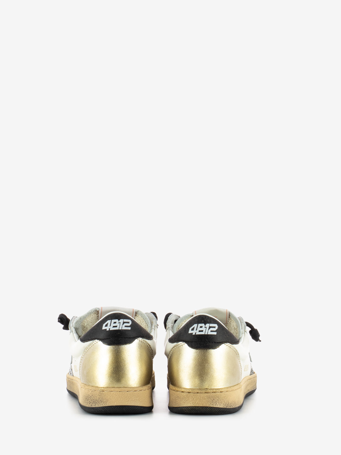 Play New D161 white / gold / black sneaker