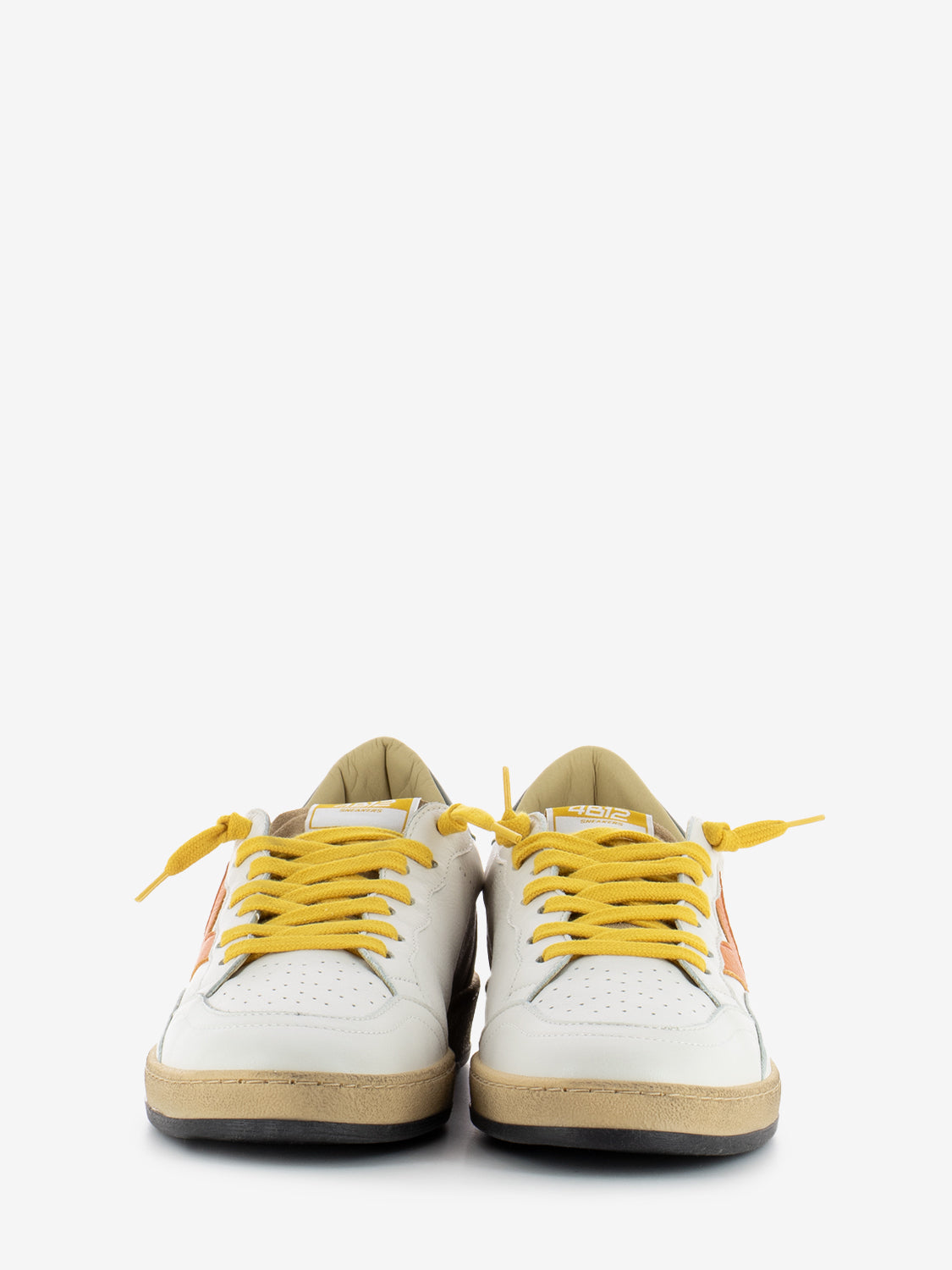 Sneaker Play New U57 Bianco / Arancio / Giallo