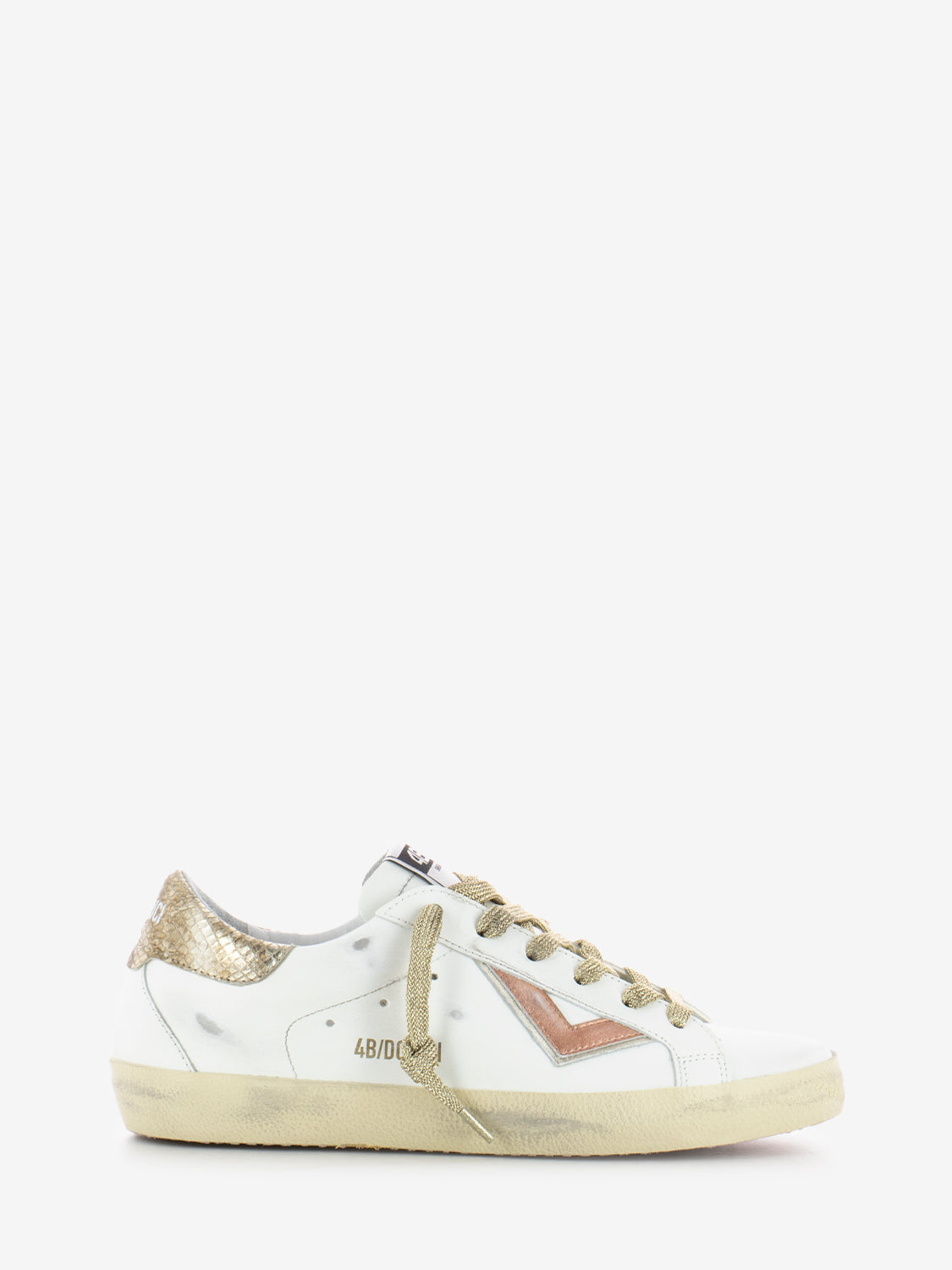 Sneaker Suprime bianco / bronzo