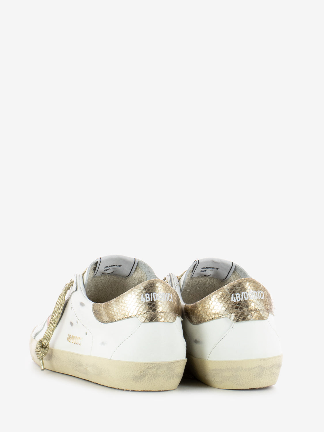 Sneaker Suprime bianco / bronzo