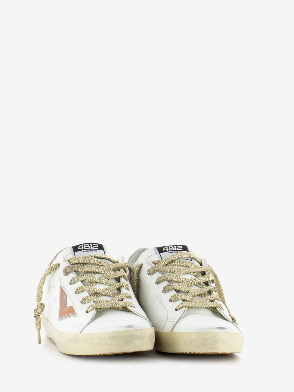 Sneaker Suprime bianco / bronzo