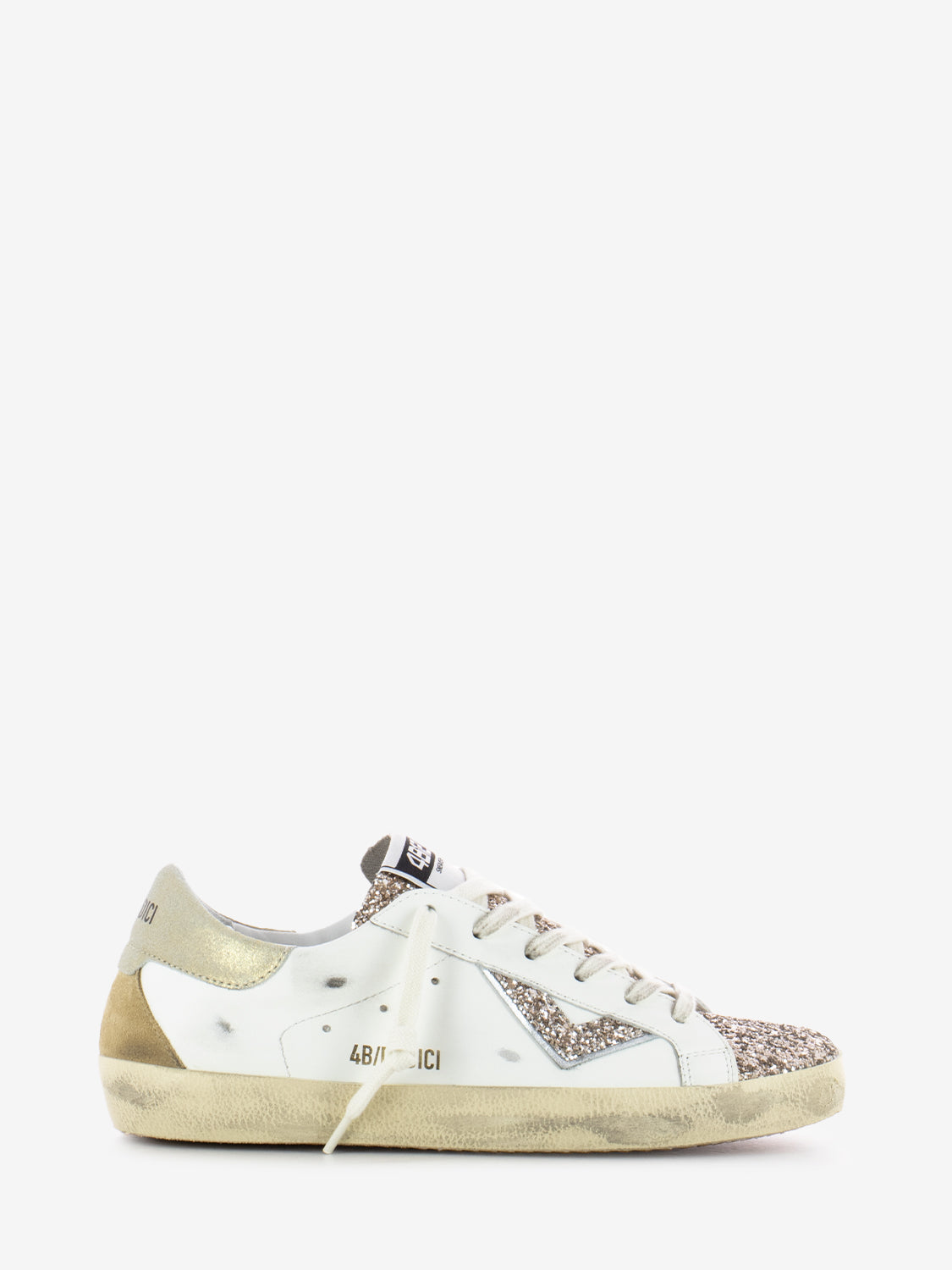 Sneaker Suprime bianco / cappuccino