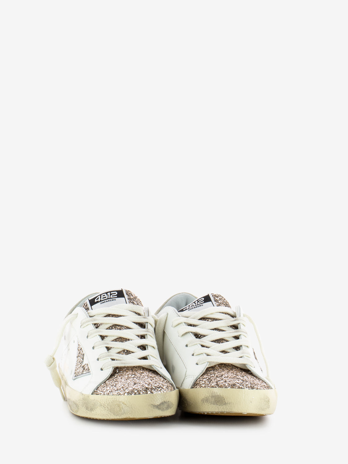 Sneaker Suprime bianco / cappuccino