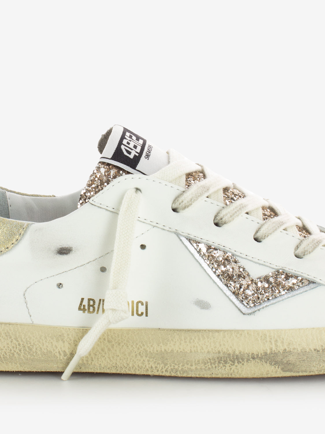 Sneaker Suprime bianco / cappuccino
