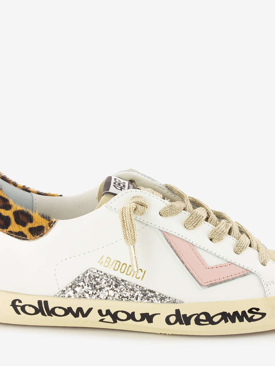 Sneaker Suprime DBS231 White / Leopard