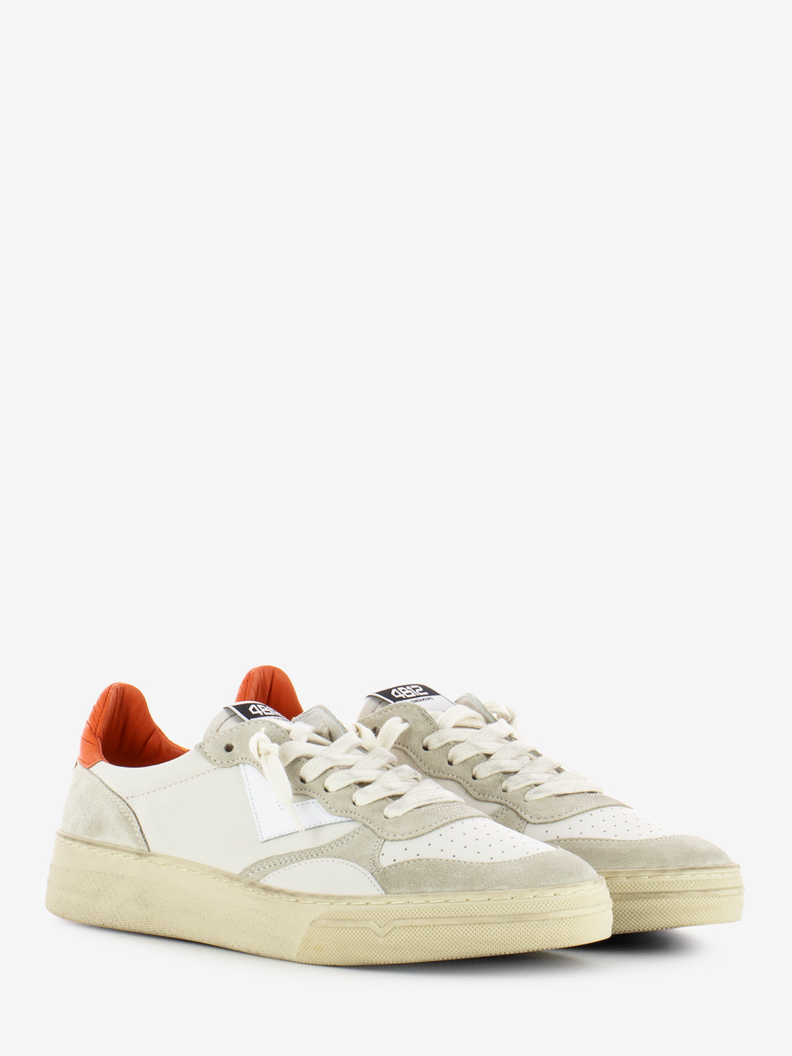 Hyper Sneakers White / Orange