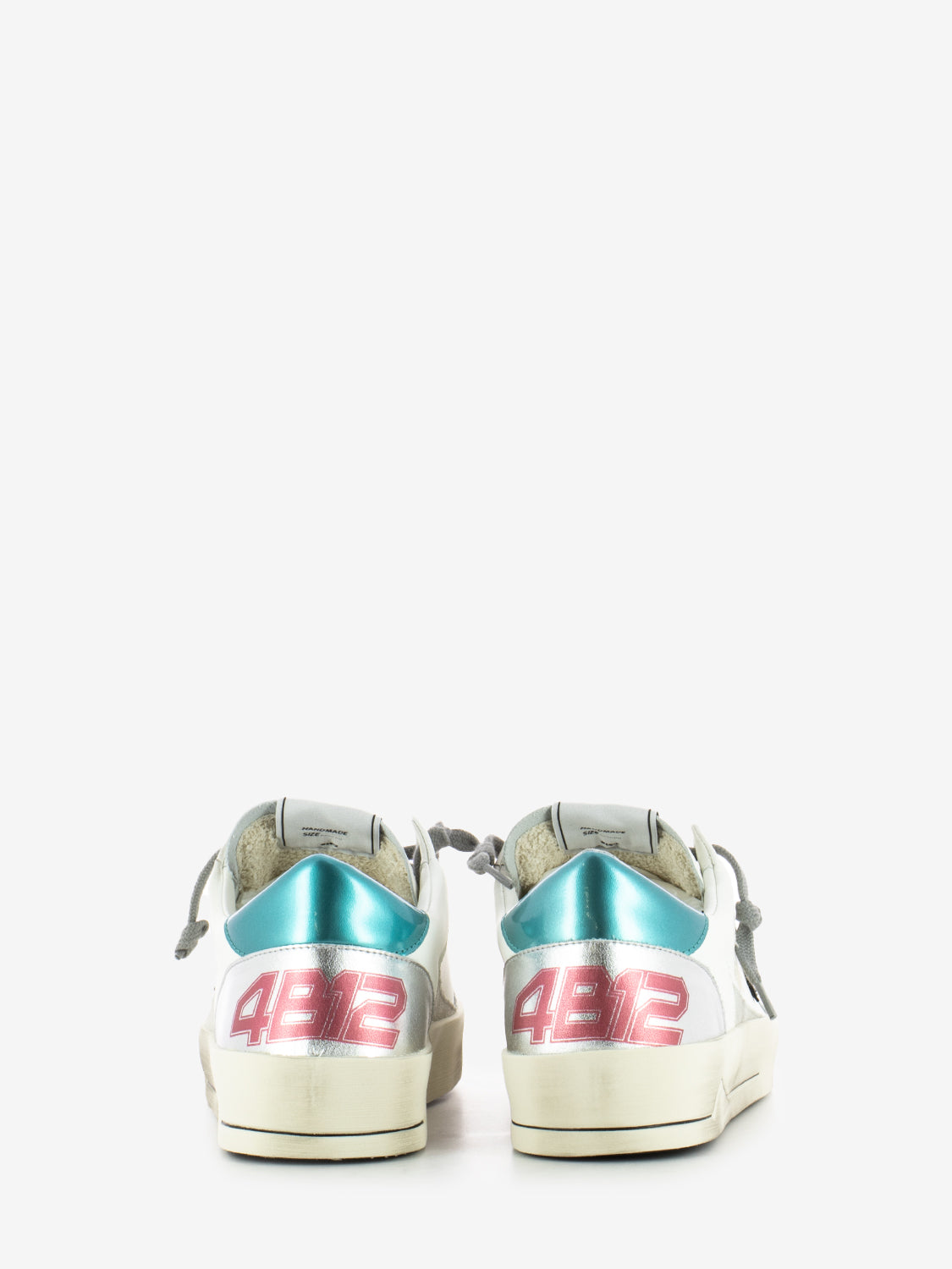 Sneakers Kyle bianco / argento / blu