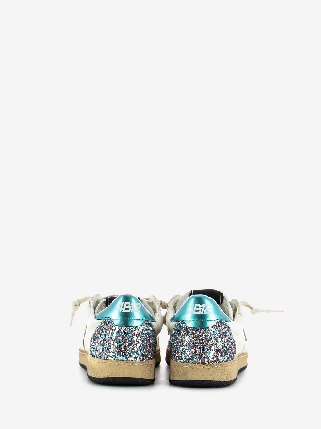 Play white / glitter / lake sneakers