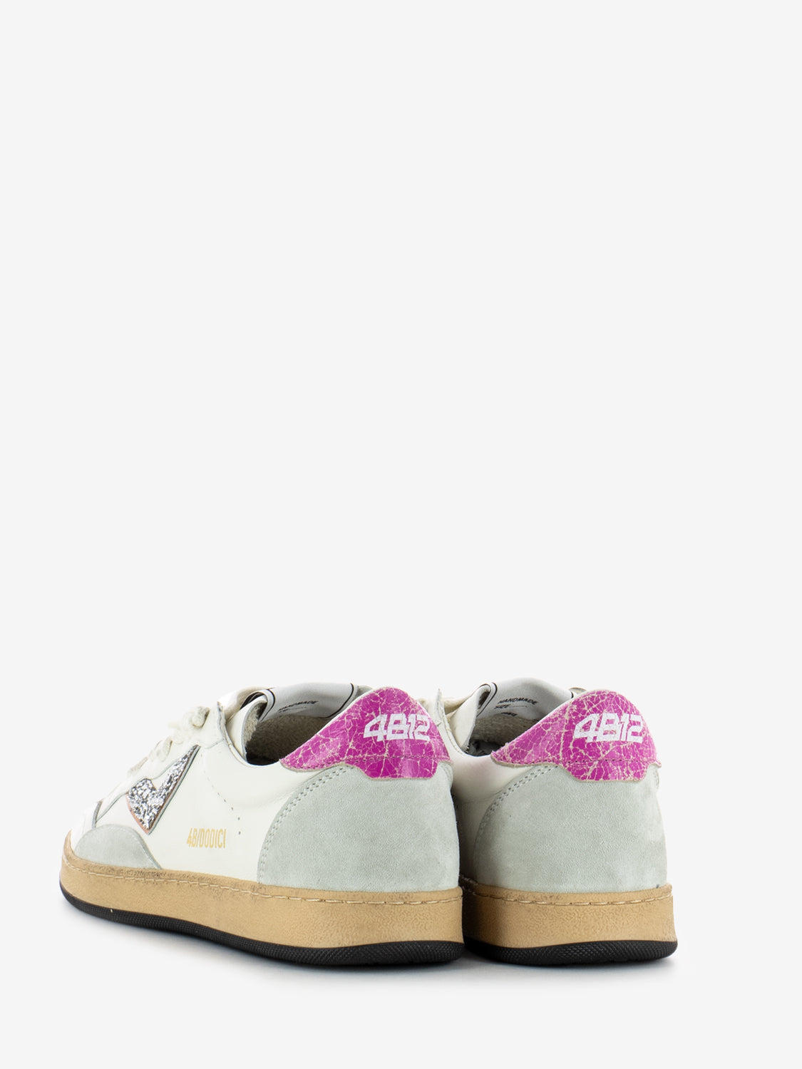 Sneakers Play New bianco / fuxia