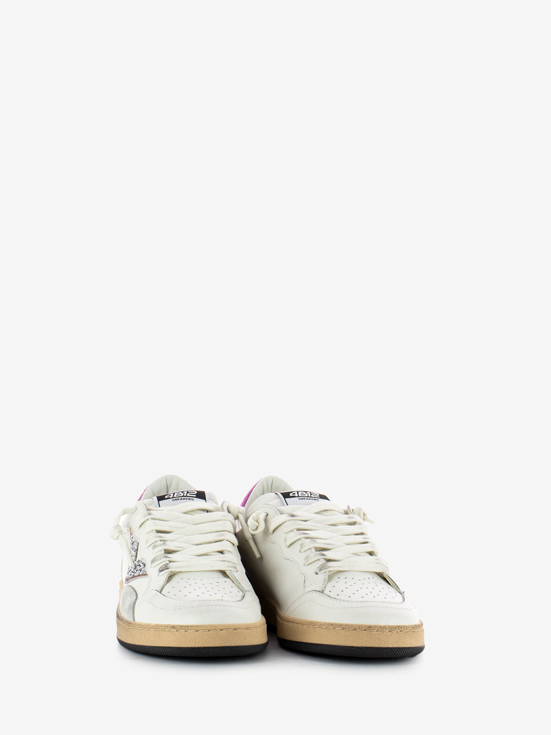 Sneakers Play New bianco / fuxia