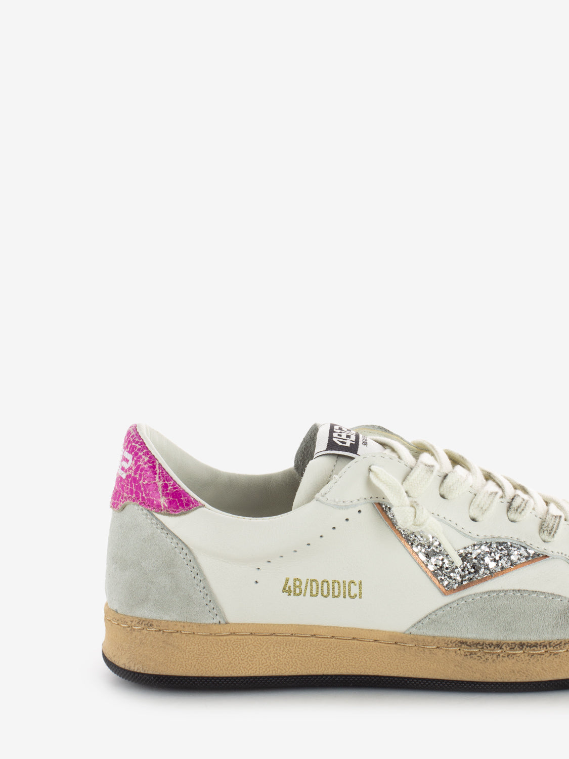 Sneakers Play New bianco / fuxia
