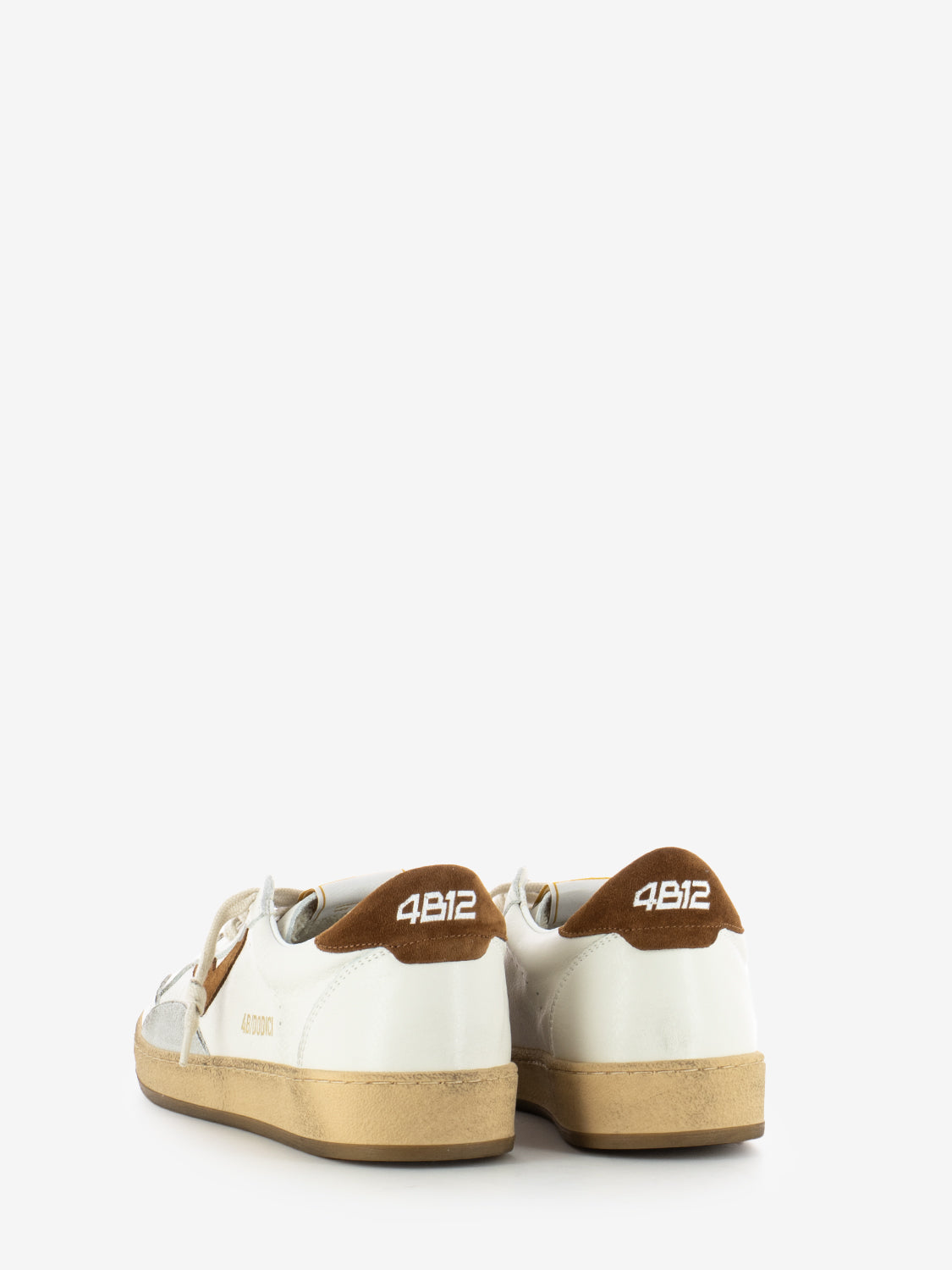 Play New white / brown sneakers