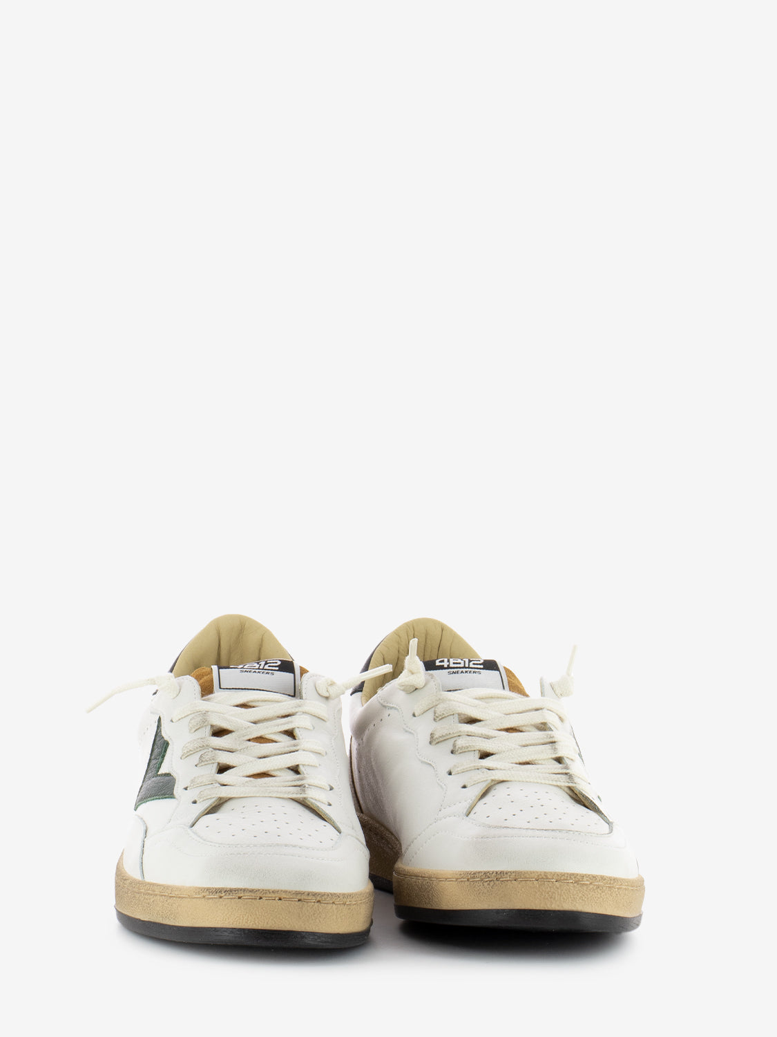 Sneakers Play New bianco / nero / verdone