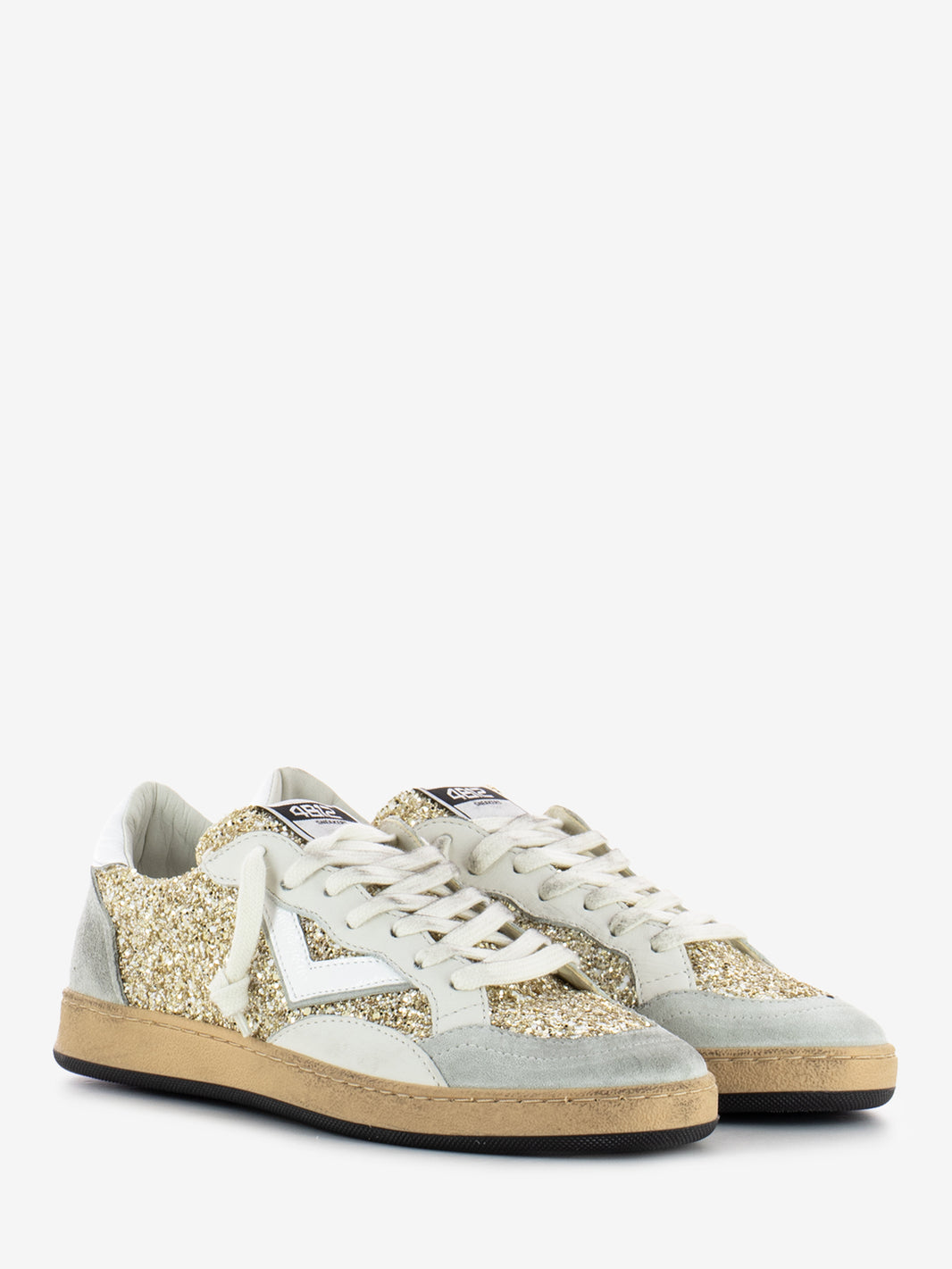 Sneakers Play New bianco / oro