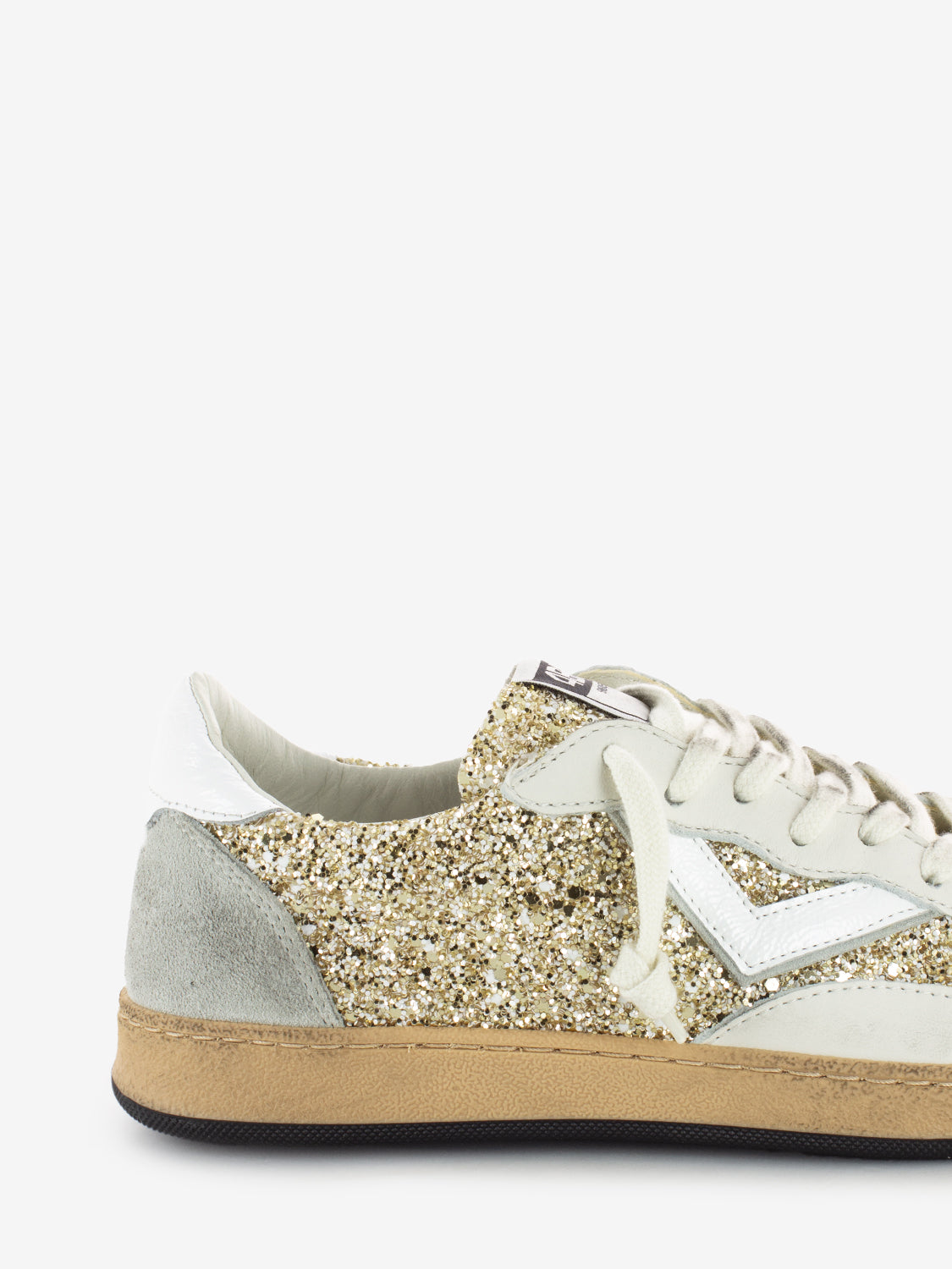 Sneakers Play New bianco / oro