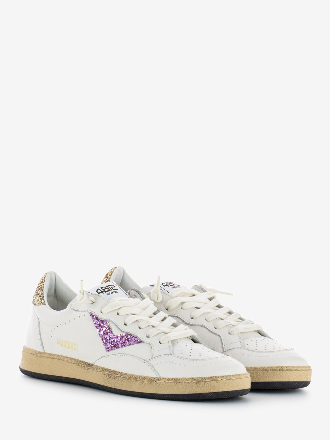 Play new D138 white / glitter sneakers