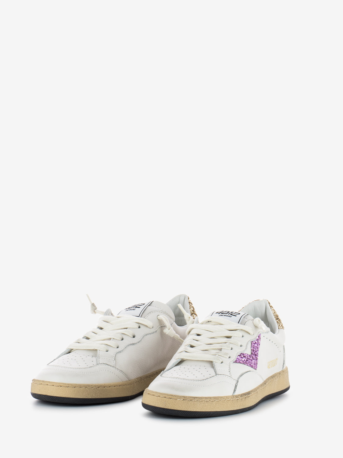 Play new D138 white / glitter sneakers