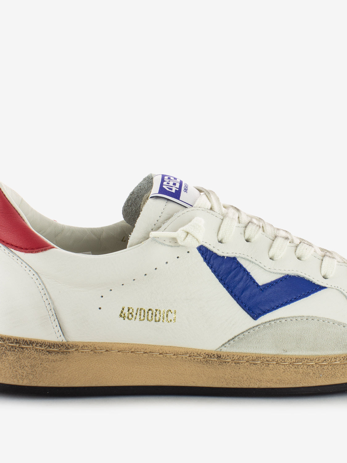Sneakers Play New grigio / rosso