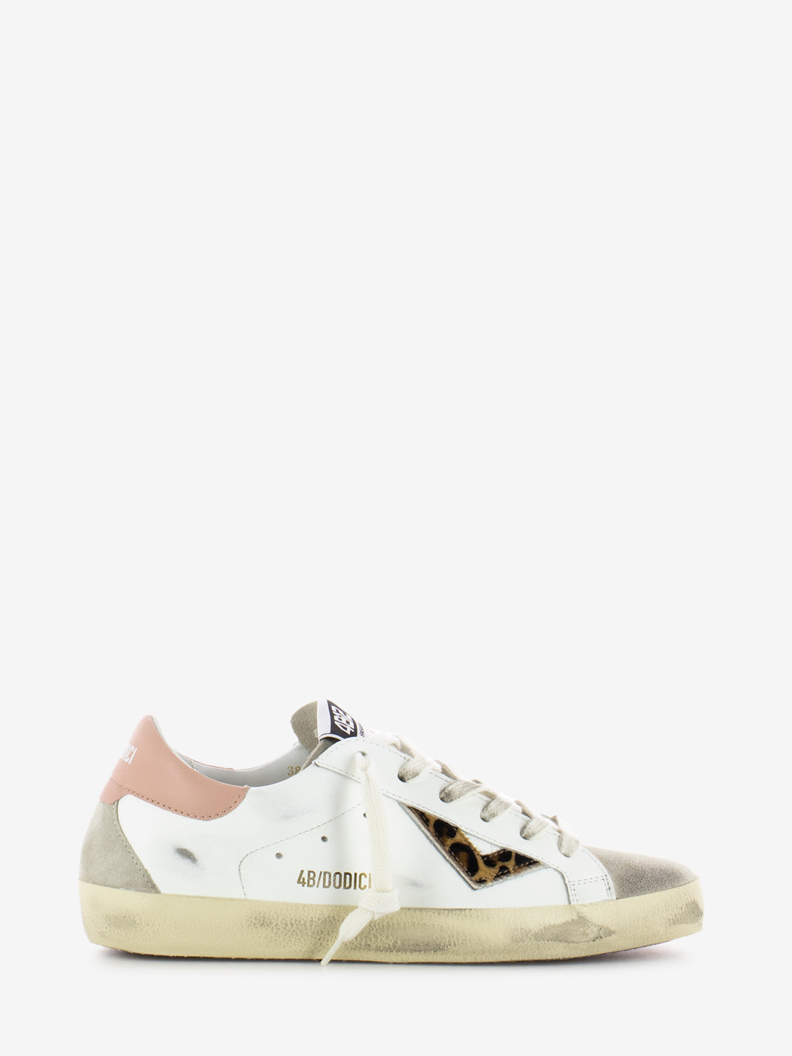 Sneakers Suprime bianco / leo / rosa