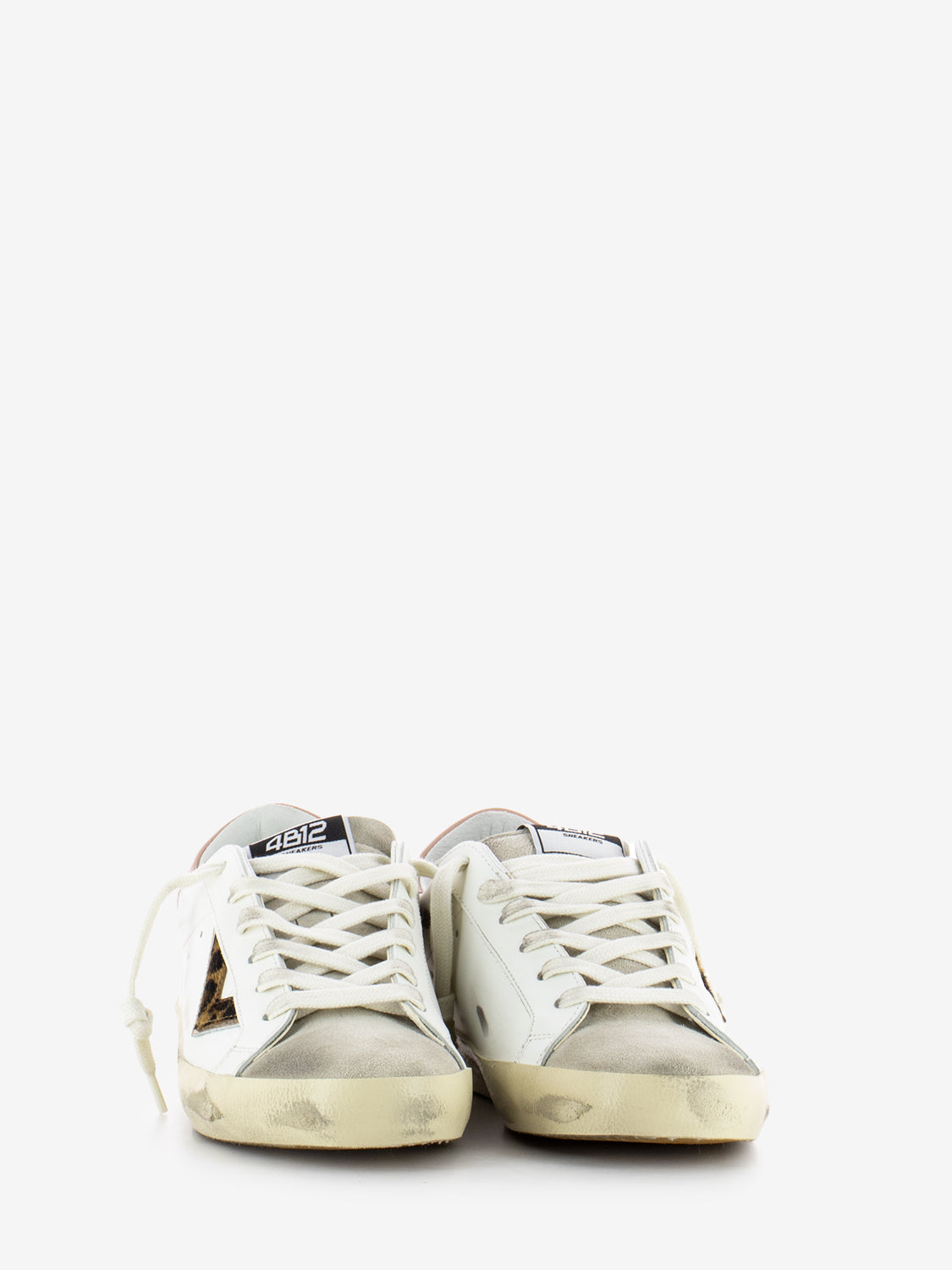 Sneakers Suprime bianco / leo / rosa