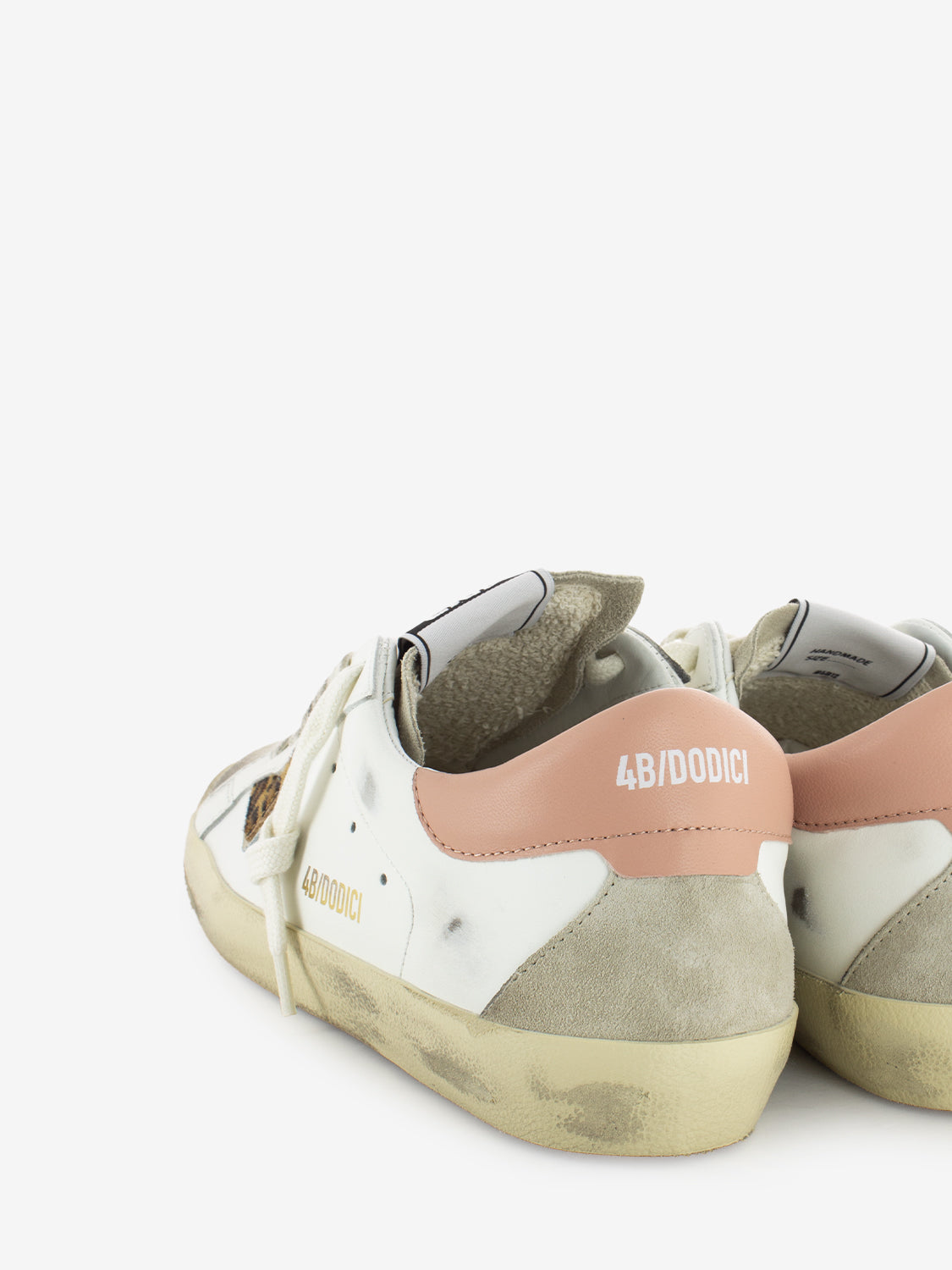 Sneakers Suprime bianco / leo / rosa
