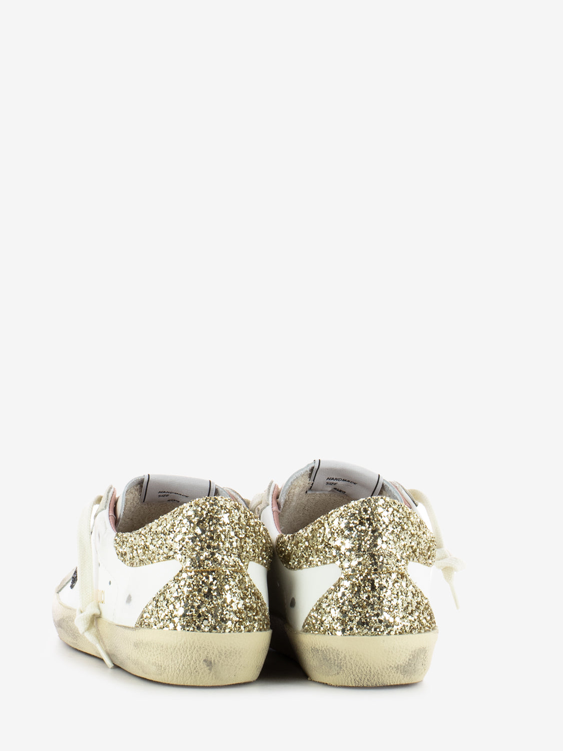 Sneakers Suprime bianco / oro / nero