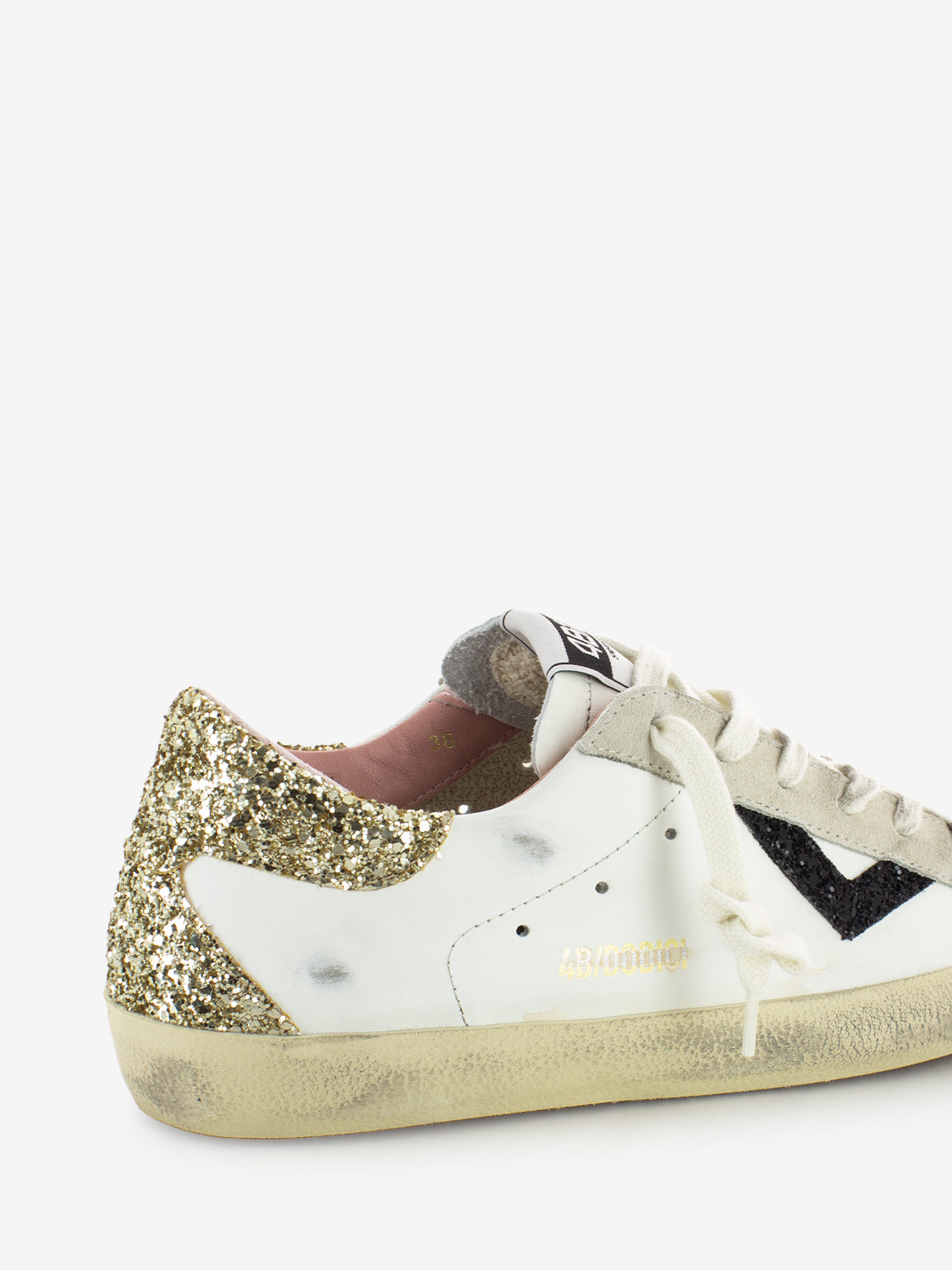 Sneakers Suprime bianco / oro / nero