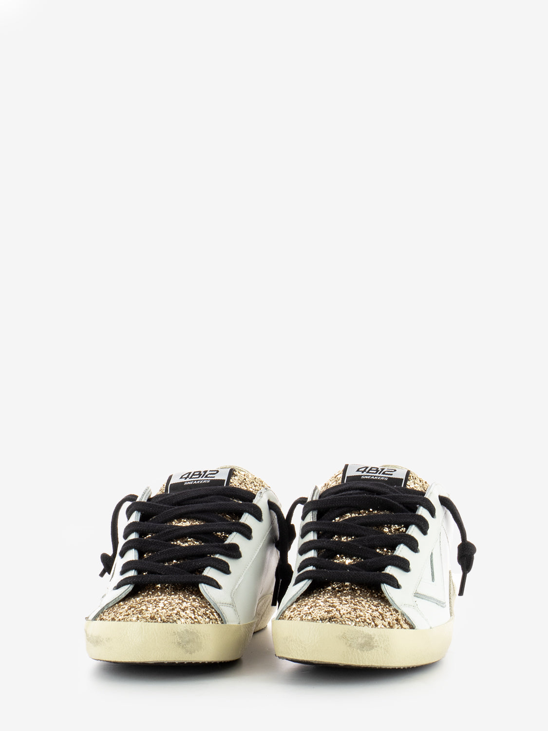 Sneakers Suprime bianco / oro