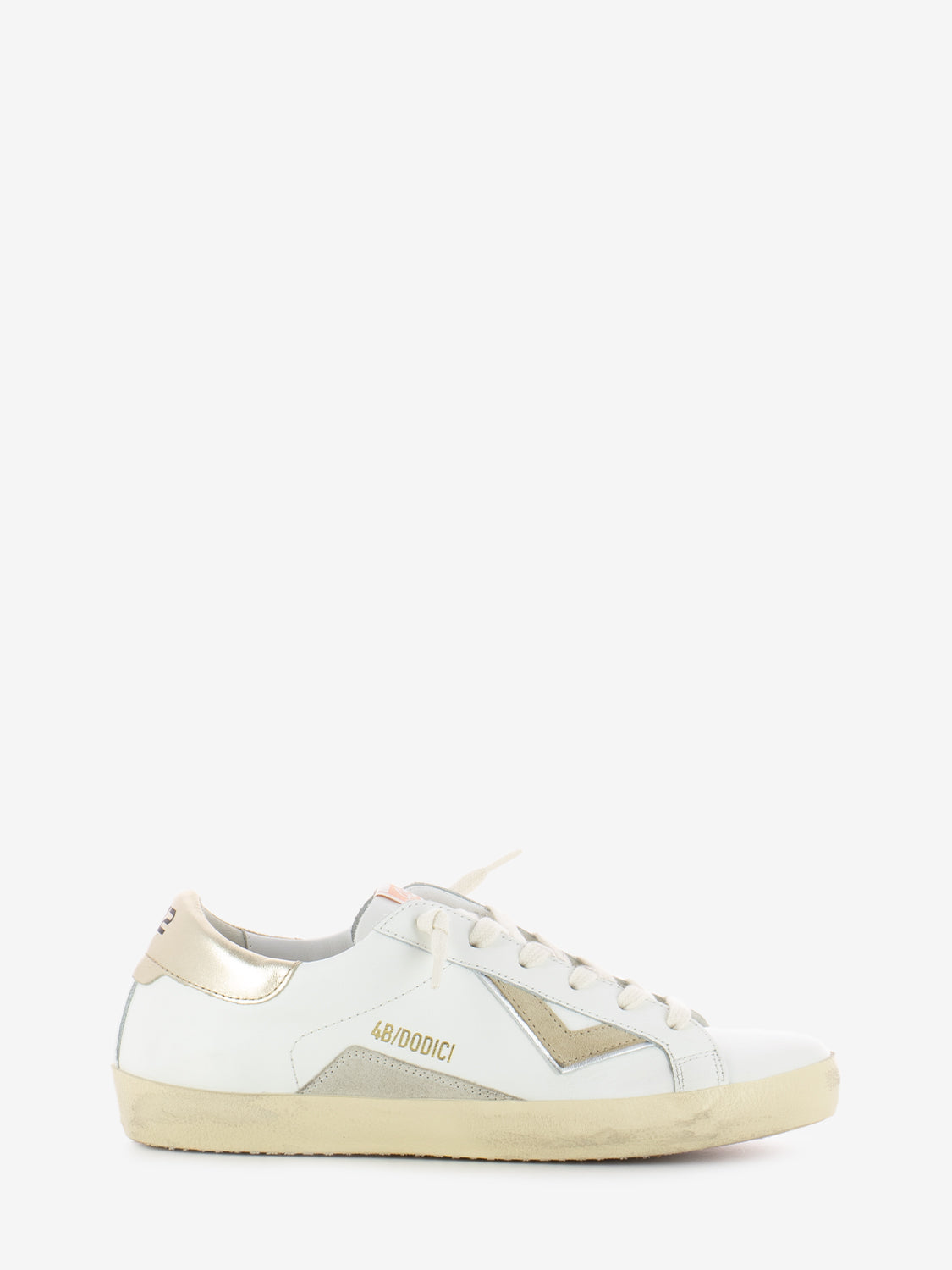 Sneakers Suprime DB223 bianco / platino