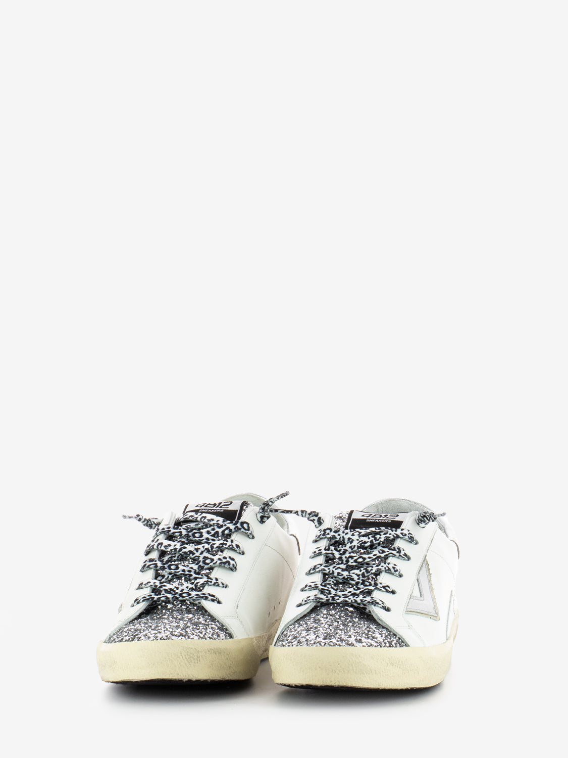 Sneakers Suprime glitter argento