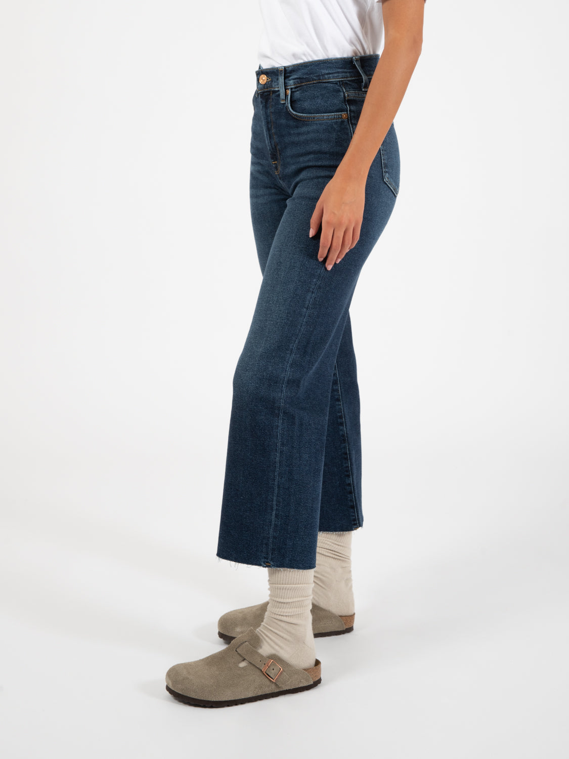Cropped Alexa Luxe Vintage deep soul dark blue
