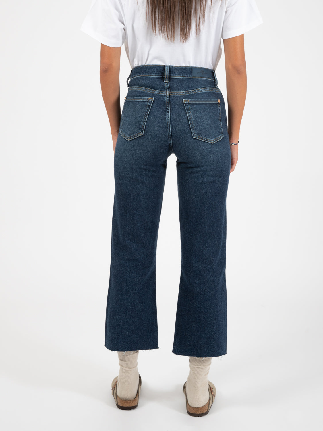 Cropped Alexa Luxe Vintage deep soul dark blue