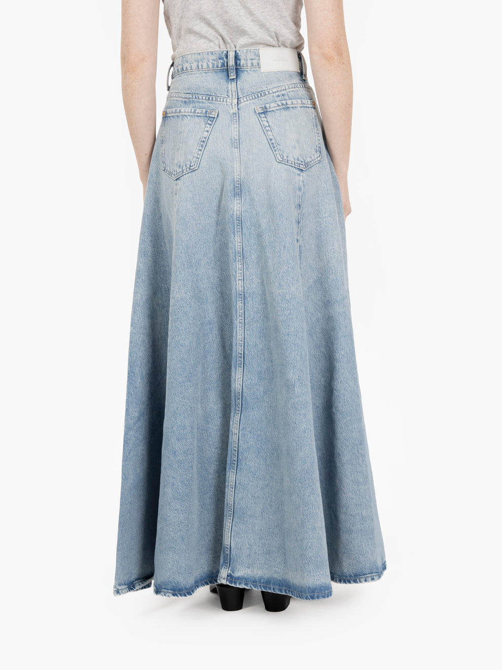 Drama skirt denim chiaro