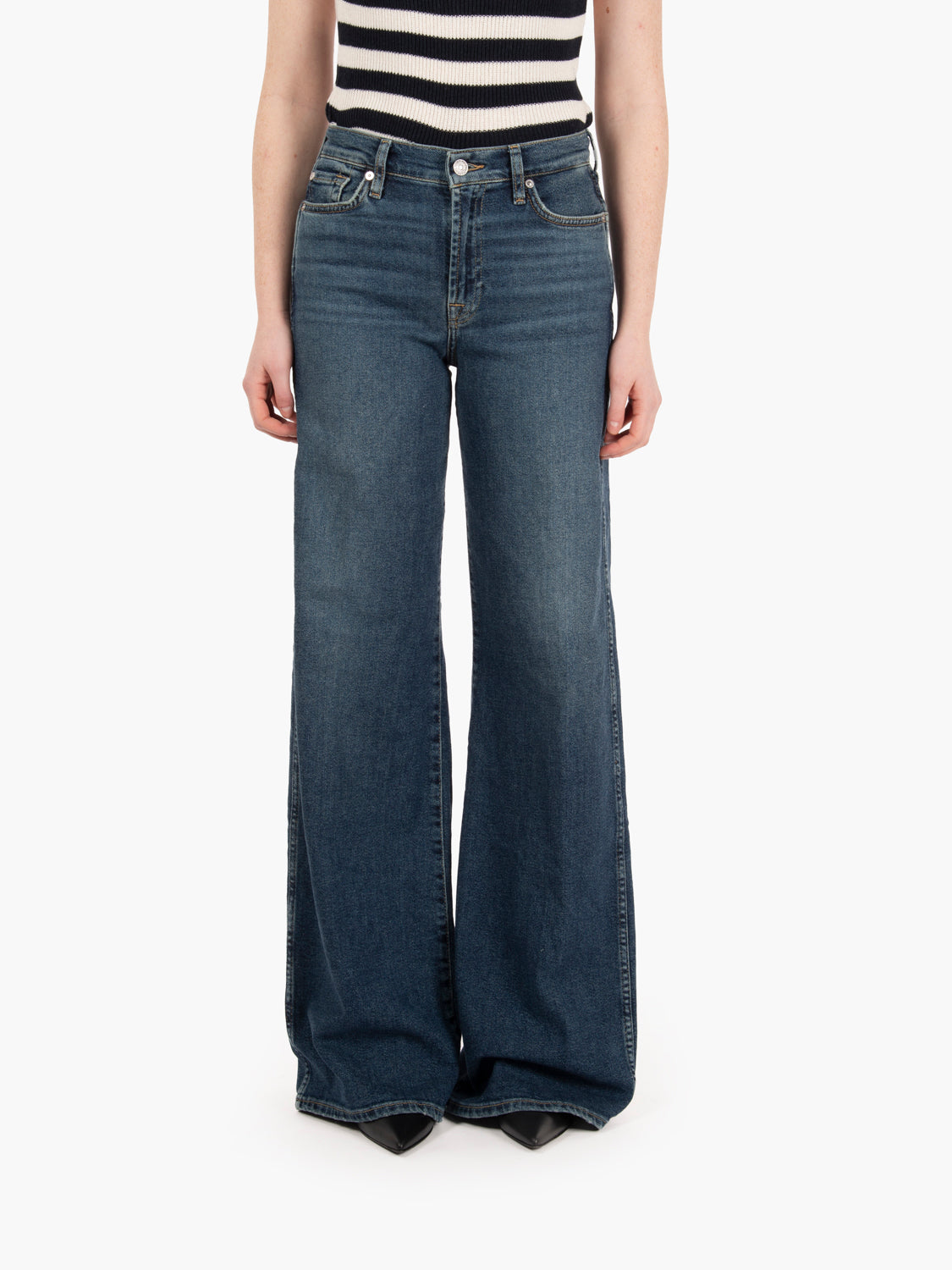 Lotta Bay Mid Blue Jeans