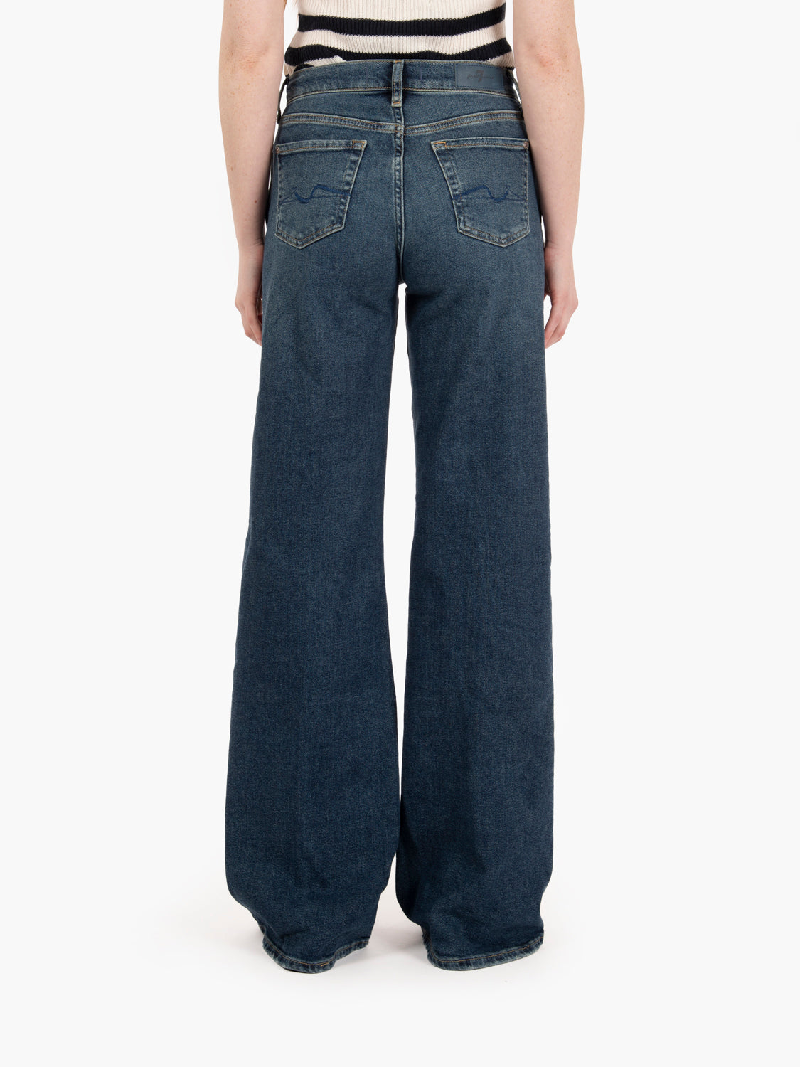 Lotta Bay Mid Blue Jeans