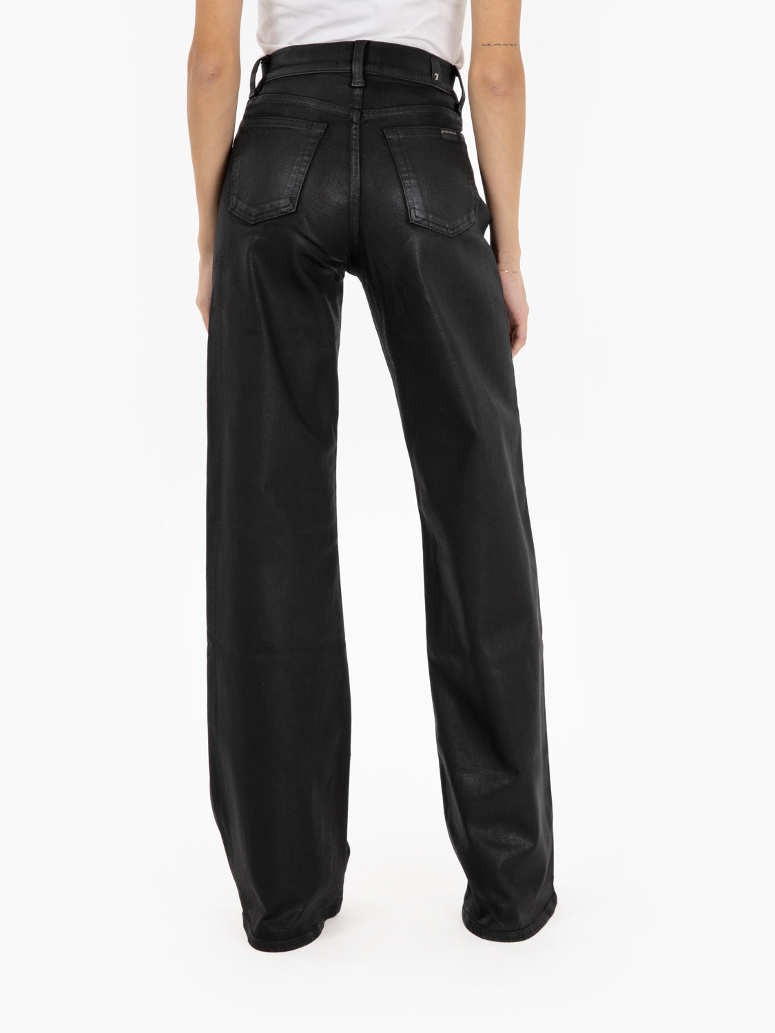 Lotta Coated Black Jeans