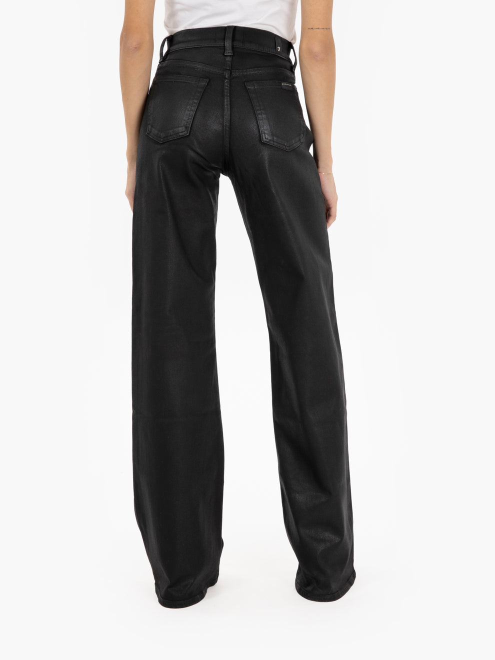 Lotta Coated Black Jeans