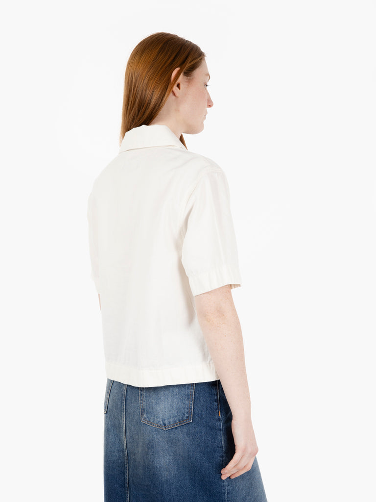 7 FOR ALL MANKIND - Polo lino e cotone Ostuni White