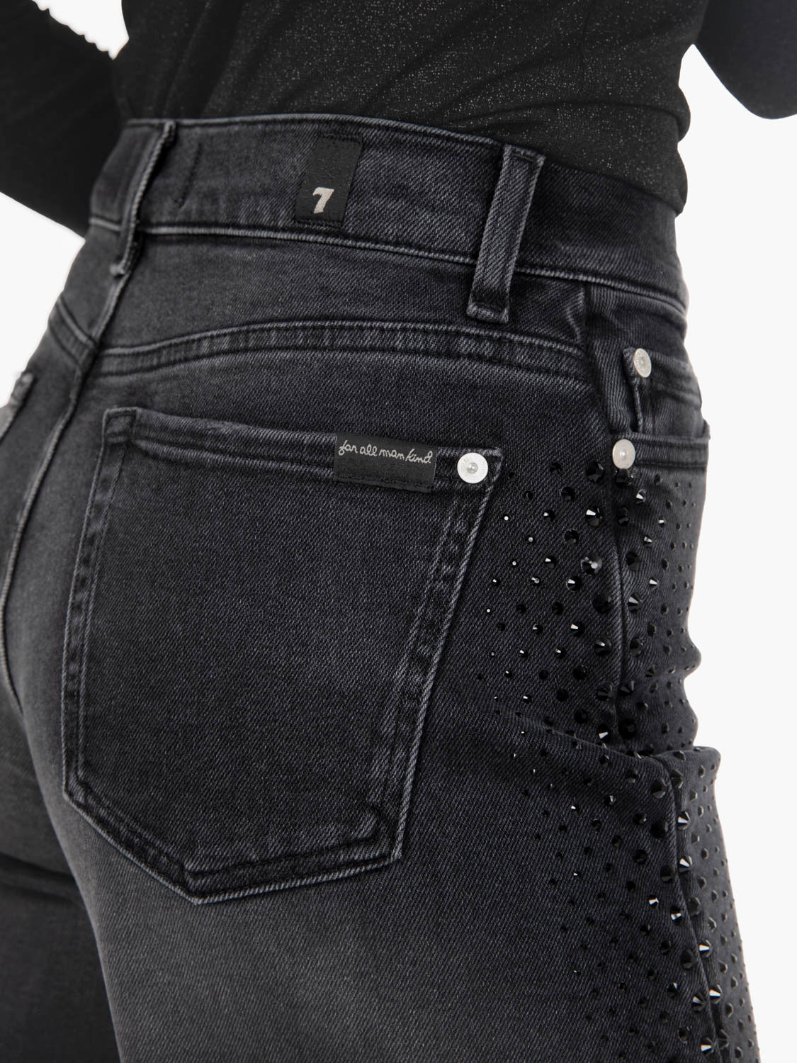 Twisted Lotta bottomline crystals black
