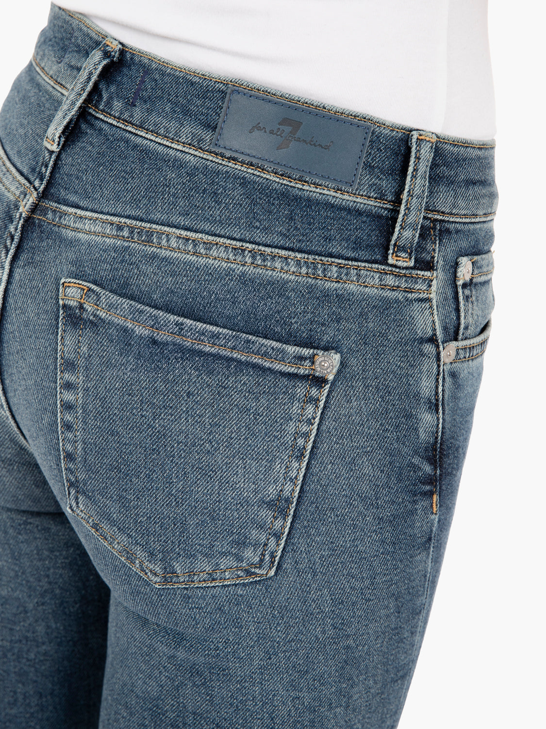 Bootcut tailorless Bay mid blue