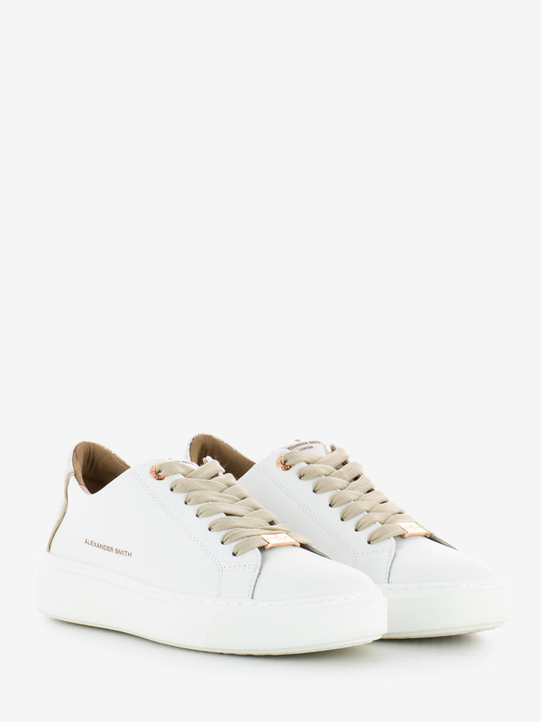 ALEXANDER SMITH - Sneakers London white / gold