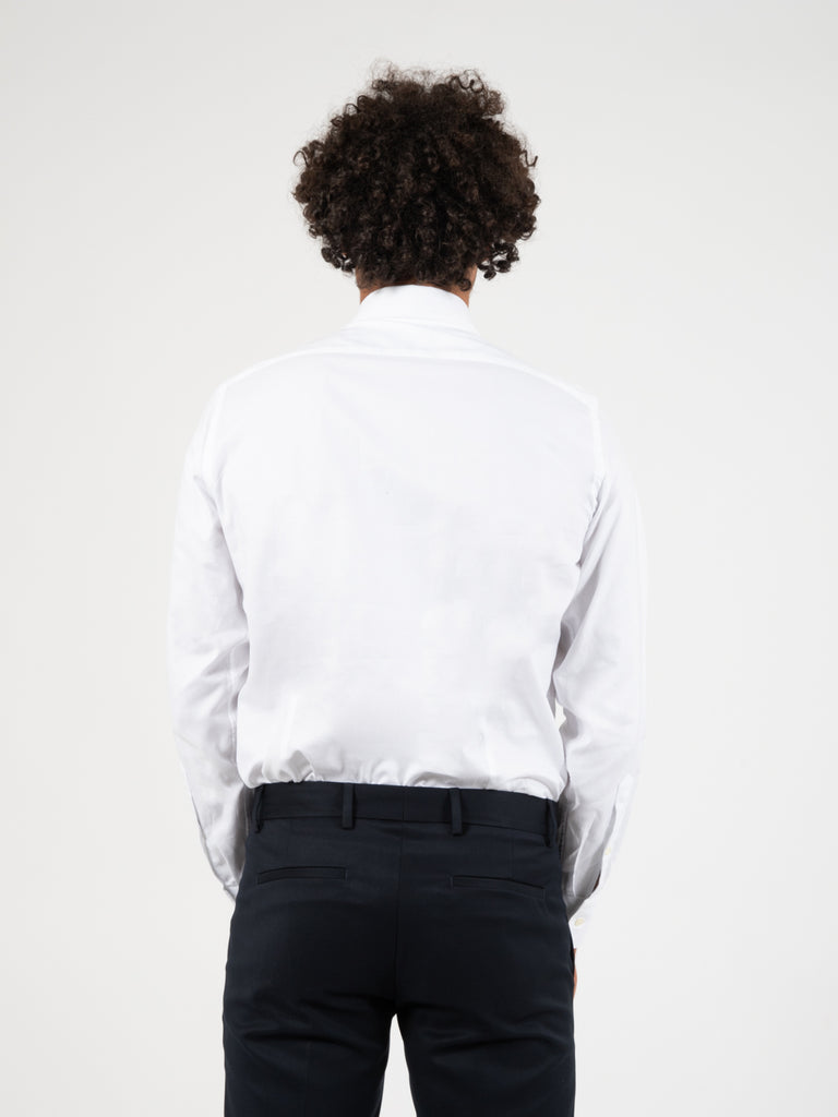 GMF - Camicia in cotone oxford bianco