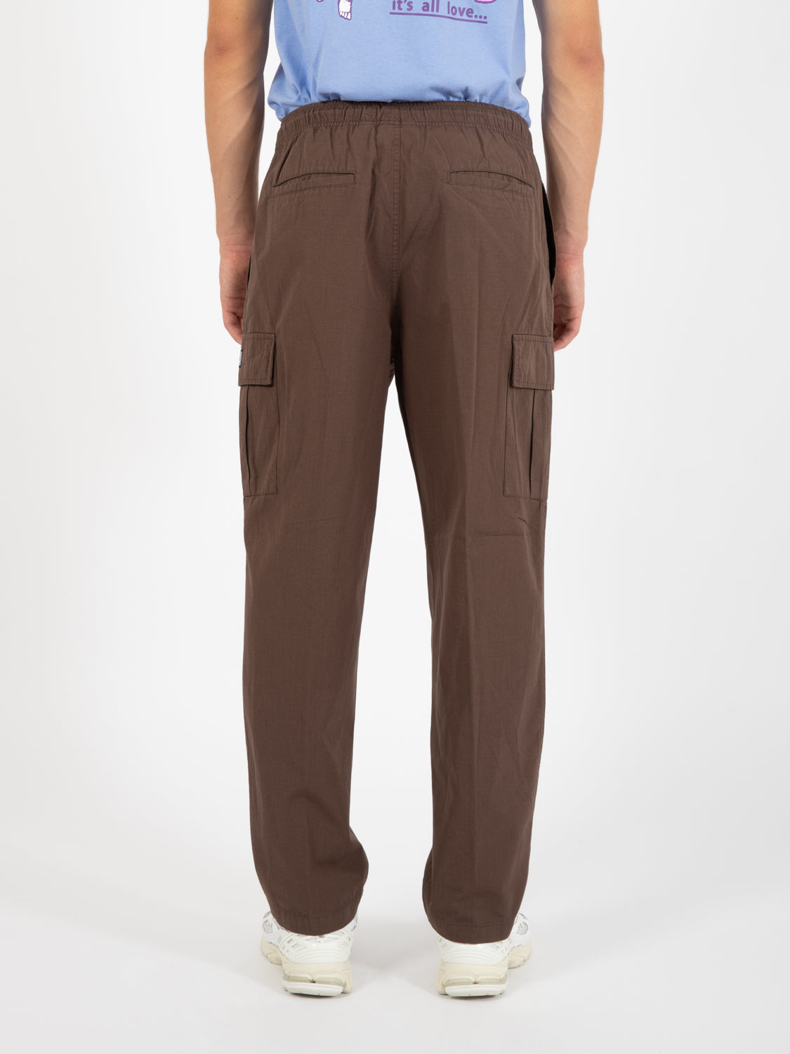 Pantalone Easy Ripstop cargo pant dark brown