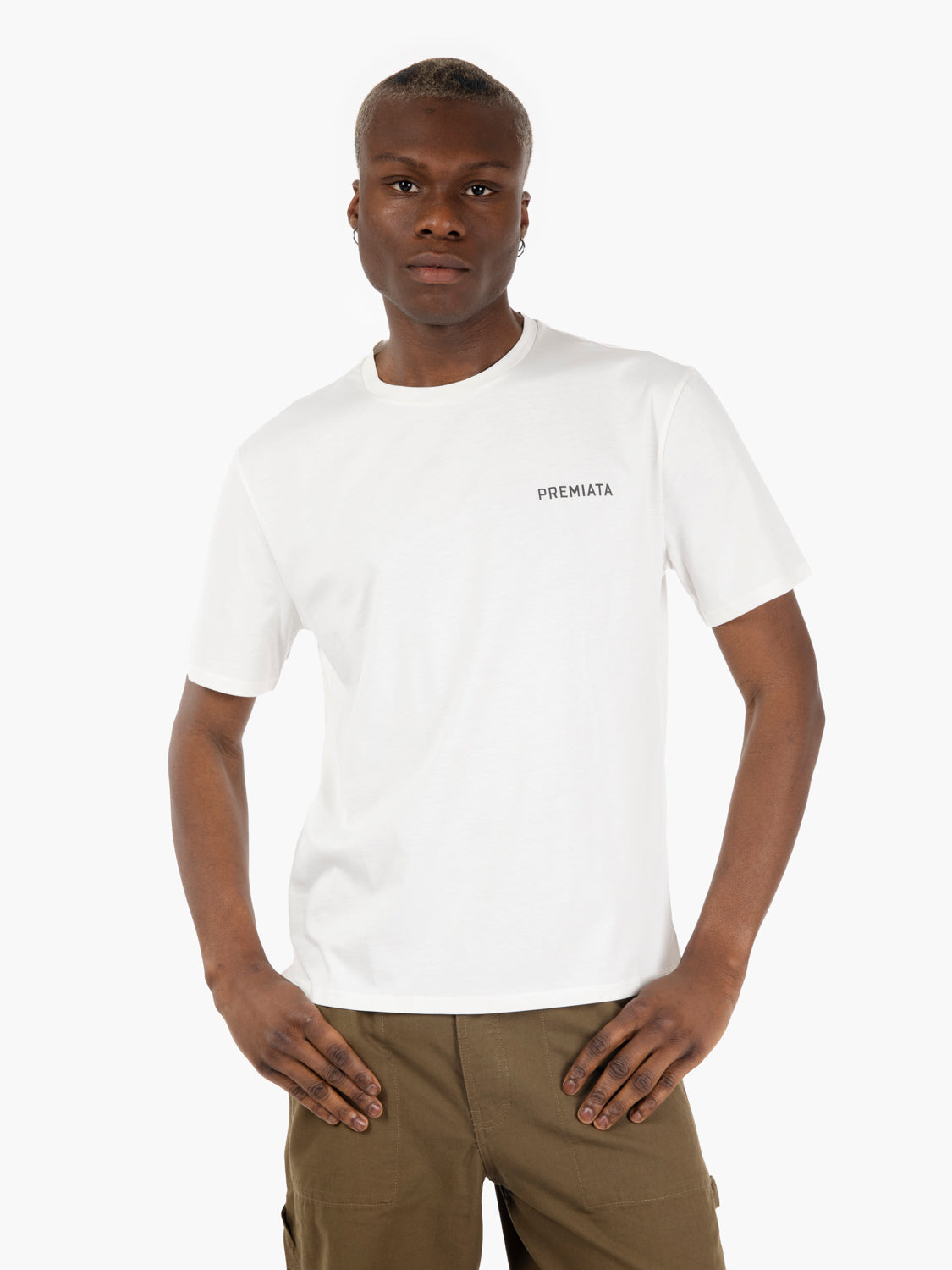 Premiata - T-shirt dettaglio fuori sul retro white | STIMM